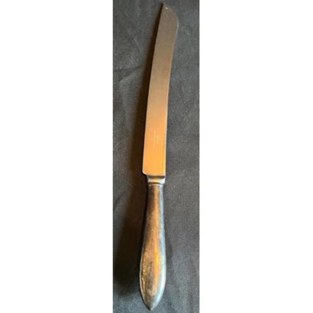VTG Rainard Sheffield England Stainless Steel 12” Rare Grey Pearl Handle Knife